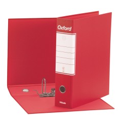 Registratore Oxford G83 Rosso Dorso 8cm F.to Commerciale