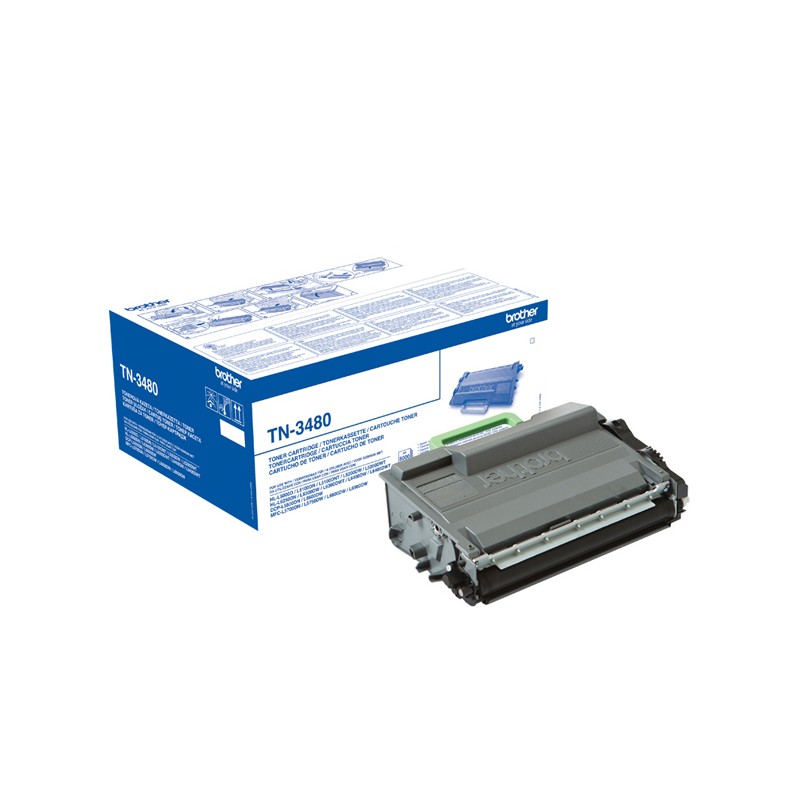 Toner Nero Brother Tn-3480 8000pag