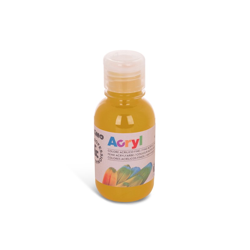 Colore Acrilico Fine Bottiglia Da 125ml Giallo Ocra 402ta125270