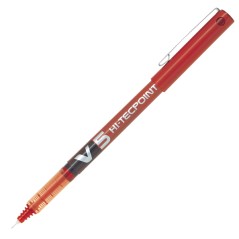 Roller Hi-tecpoint V5 Rosso Pilot