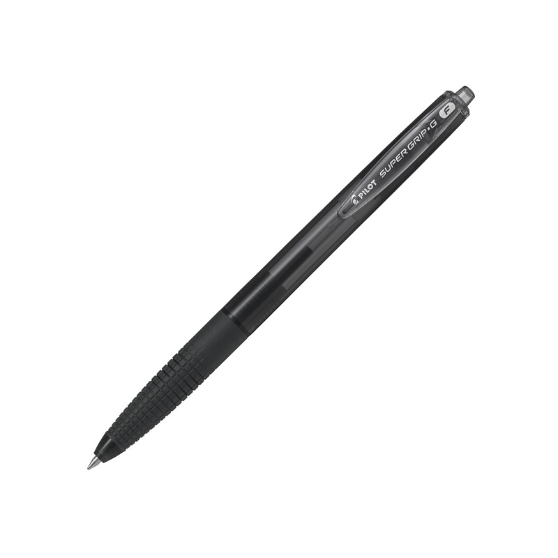 Penna A Scatto Supergrip G Punta F 0,7mm Nero Pilot