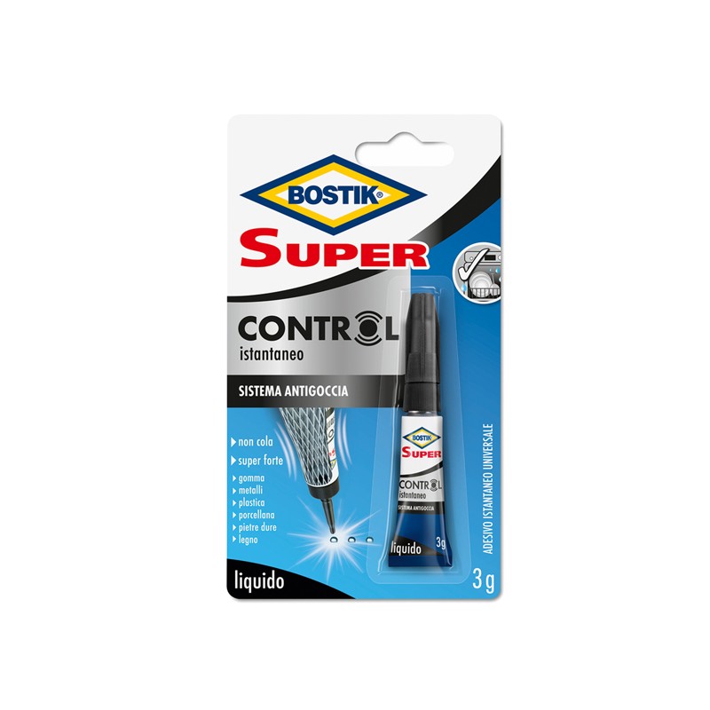 Colla Istantanea Universale Bostik Super Control 3g