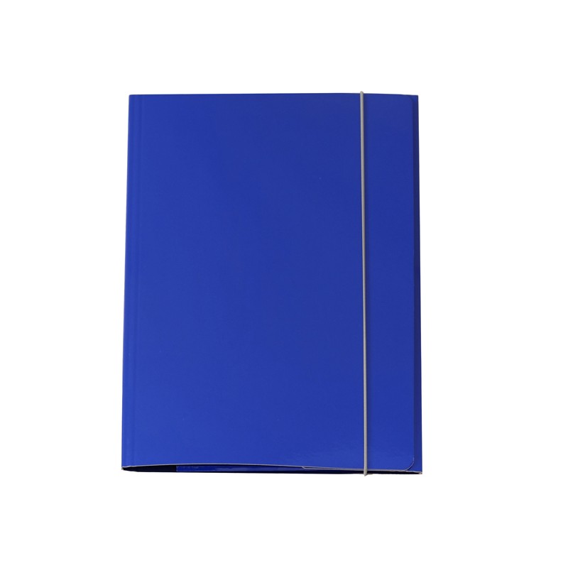 Cartella Con Elastico 25x34cm Blu Queen Starline