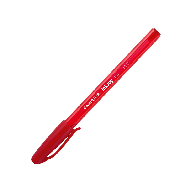 Penna Sfera Scatto Inkjoy Stick 100 Rt Rosso 1,0mm Papermate