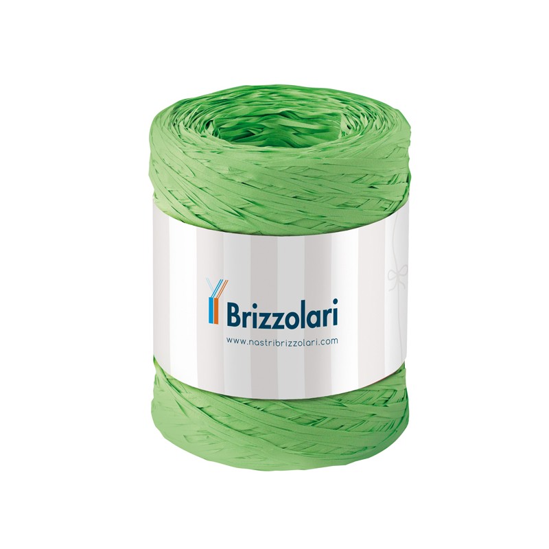 Rafia Sintetica 6802 5mmx200mt Colore Verde Chiaro 10 Brizzolari