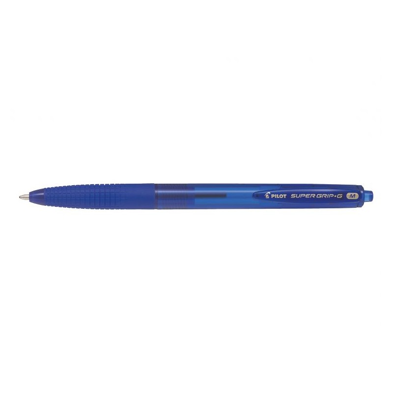 Penna A Scatto Supergrip G Punta M 1,00mm Blu Pilot