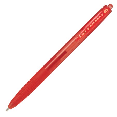 Penna A Scatto Supergrip G Punta M 1,00mm Rosso Pilot