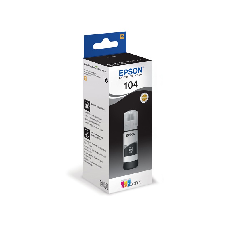 Tanica Epson 104 Nero C13t00p140 65ml