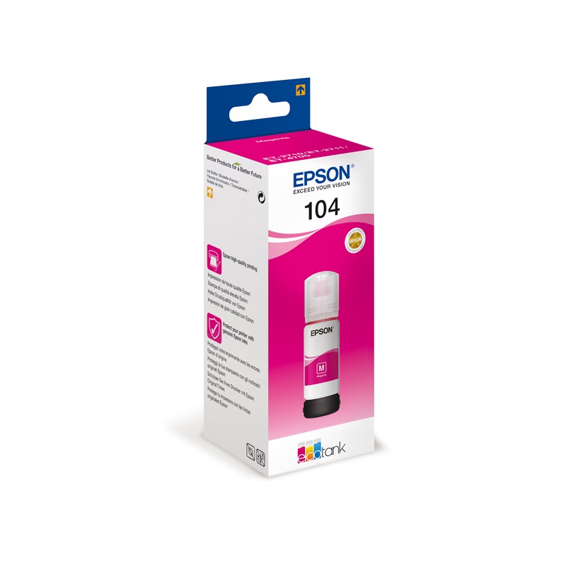 Tanica Epson 104 Magenta C13t00p340 65ml