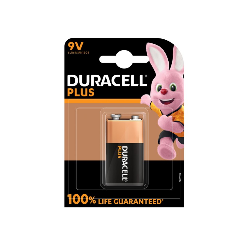 Bl. Pile Duracell Plus Transistor 9v 6lf22/mn1604