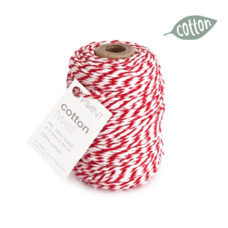 Cotton Twist 1047 Cord 50mt Ø2mm 20 Red