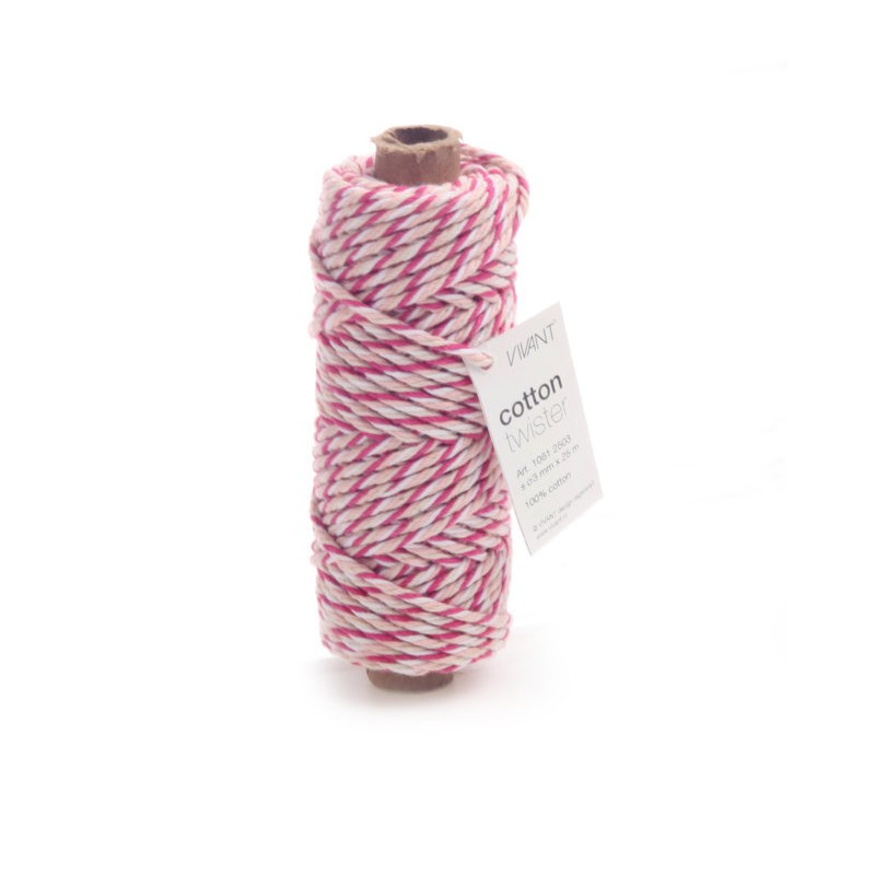 Cotton Twister 1061 25mt X 3mm 11 Pink