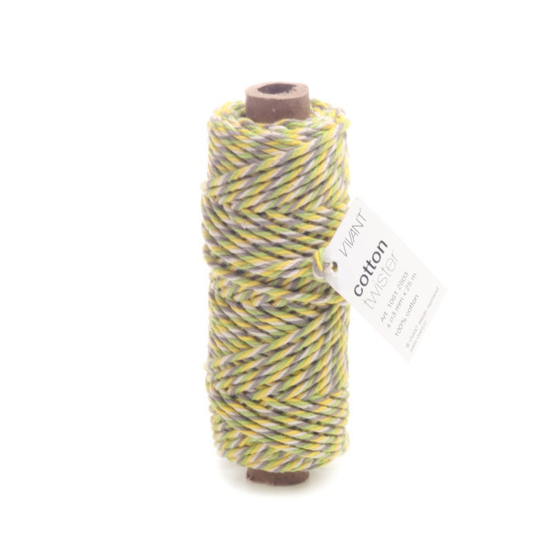 Cotton Twister 1061 25mt X 3mm 62 Spring /green